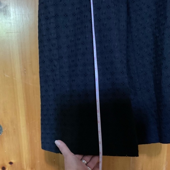 NWT DIALOGUE Style Black fully LACE SZ 8 extra wide leg, cropped pants,trendy❤️ - Picture 3 of 5